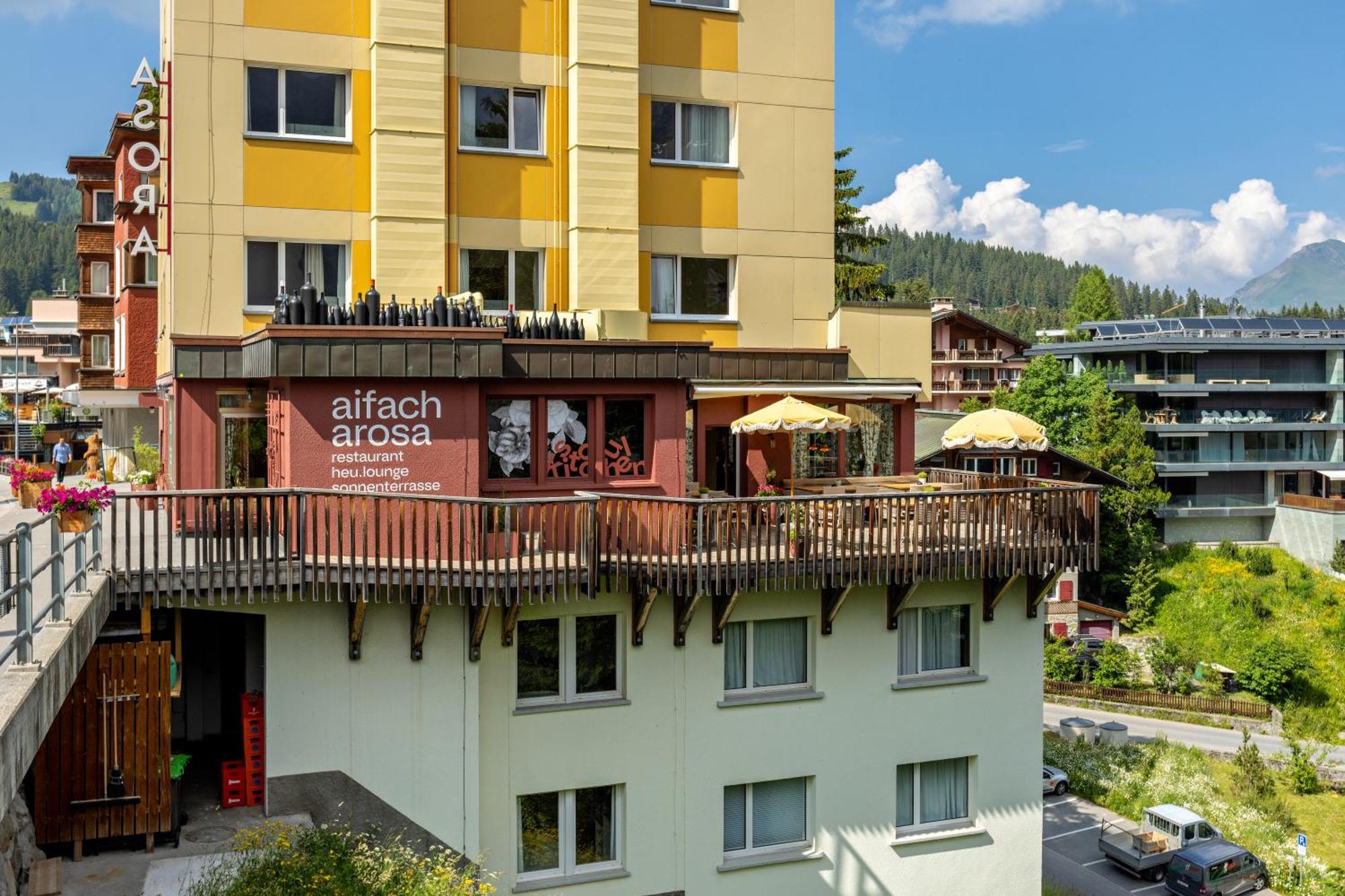 Pension Arosa - Self Check-In Екстер'єр фото